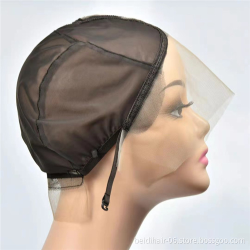 Wholesale Adjustable Wig Cap Elastic net Mesh Breathable Wig Caps For Making Wigs